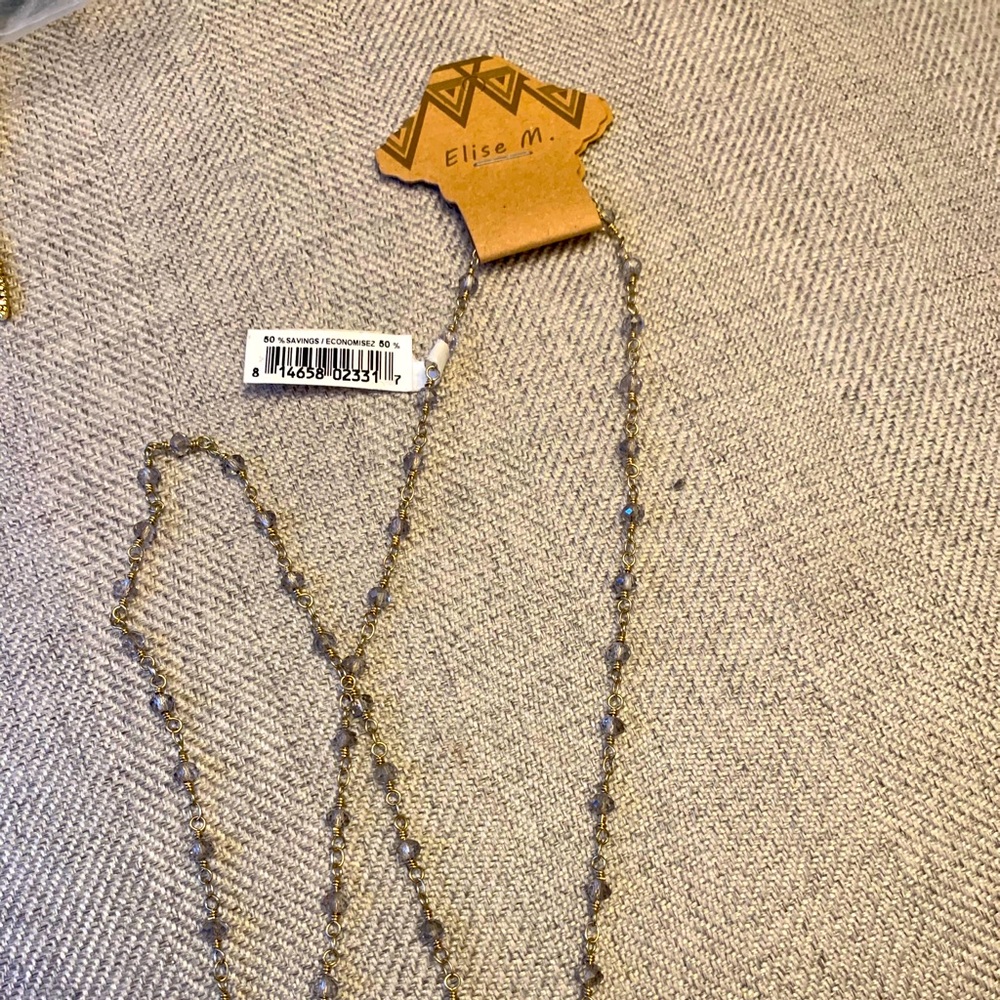 Elise M White Athena Necklace